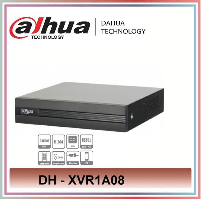 DVR Camera CCTV DAHUA 8 Channel COOPER DH-XVR1A08