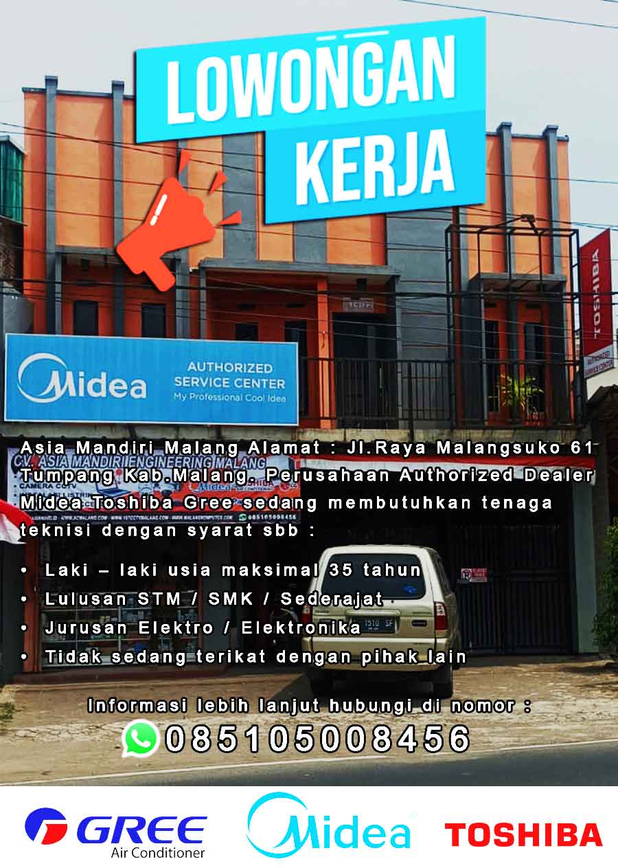 Info Lowongan Kerja di butuhkan teknisi Electro